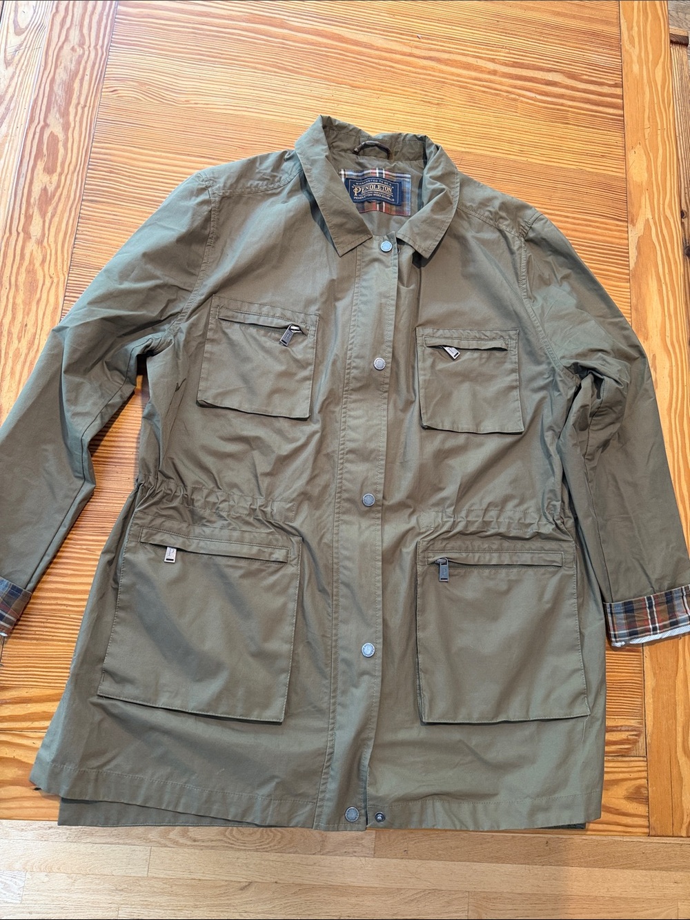 Pendleton Olive Green Utility Field Jacket